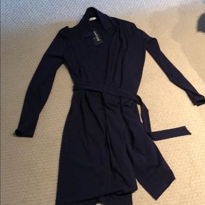 NWT beautiful Navy Wrap dress